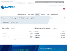 Tablet Screenshot of gpwcatalyst.pl